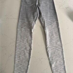Lululemon Align Leggings Gray/White Ombre Full Length Size 8.